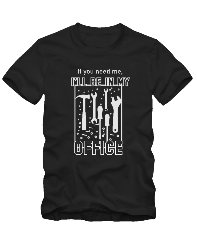 I will be in my office I will be in my office